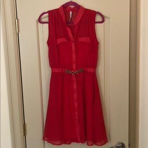 Red size medium dress